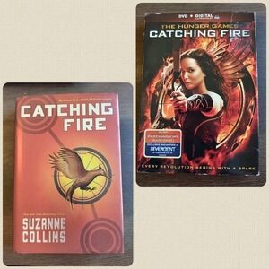 Hunger Games - Catching Fire Book & DVD